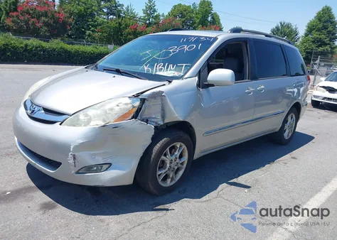 2006 Toyota Sienna Xle Limited z USA, uszkodzony, nr VIN 5TDBA22C76S073901